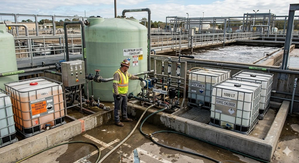 industrial wastewater treatment chemicals supplier